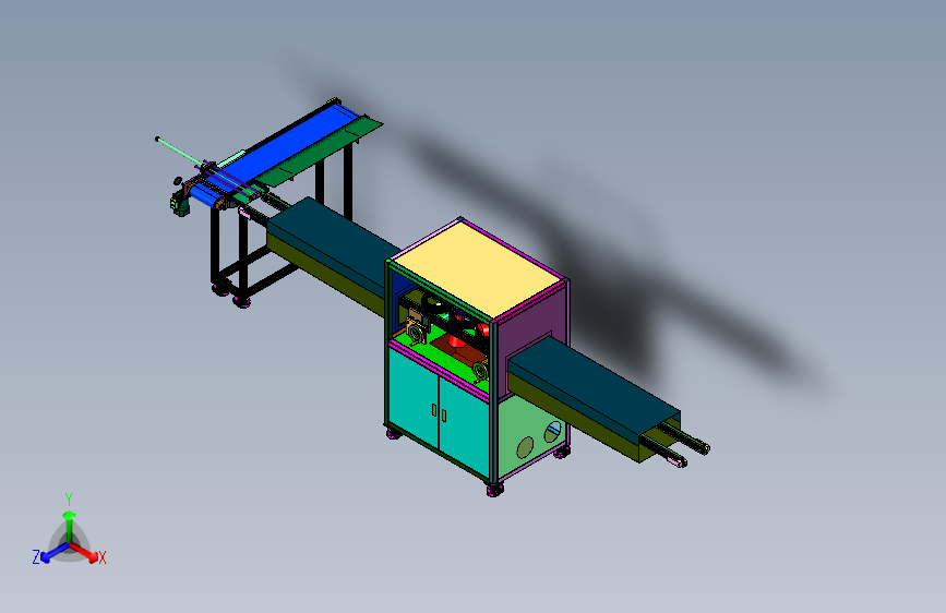 汽车控制配件喷涂线