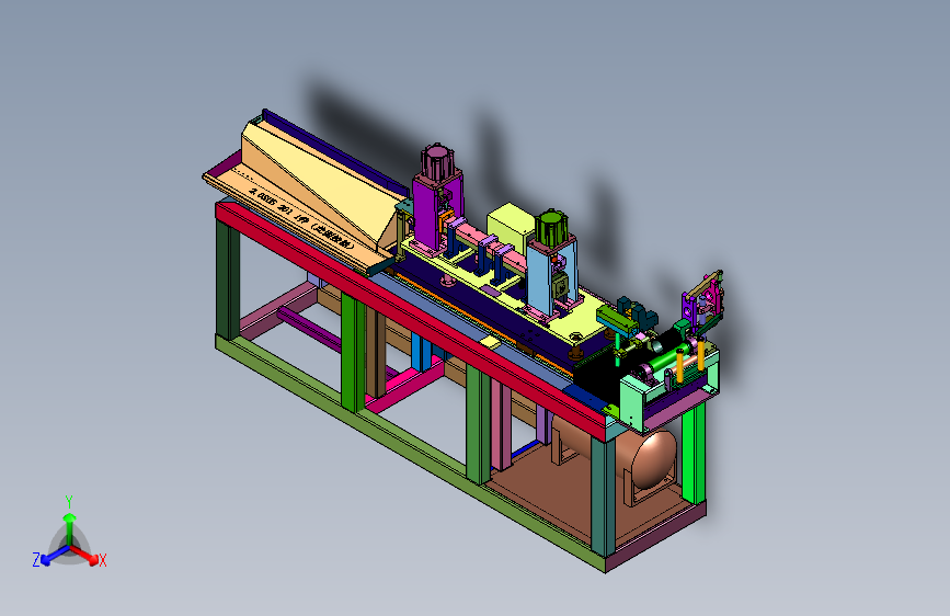 汽车密封条加工的可调式裁切装置