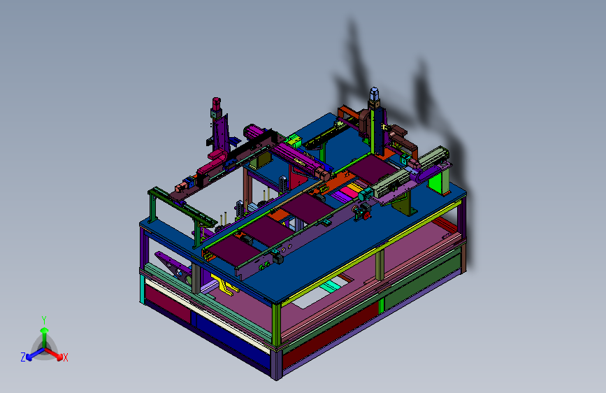 全自动薄片零件定量叠料机