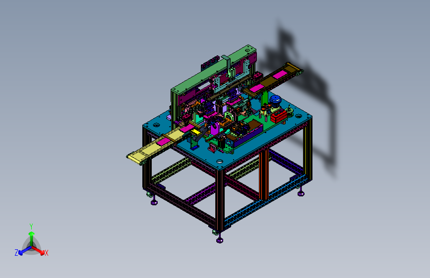 软包电池侧边贴胶机