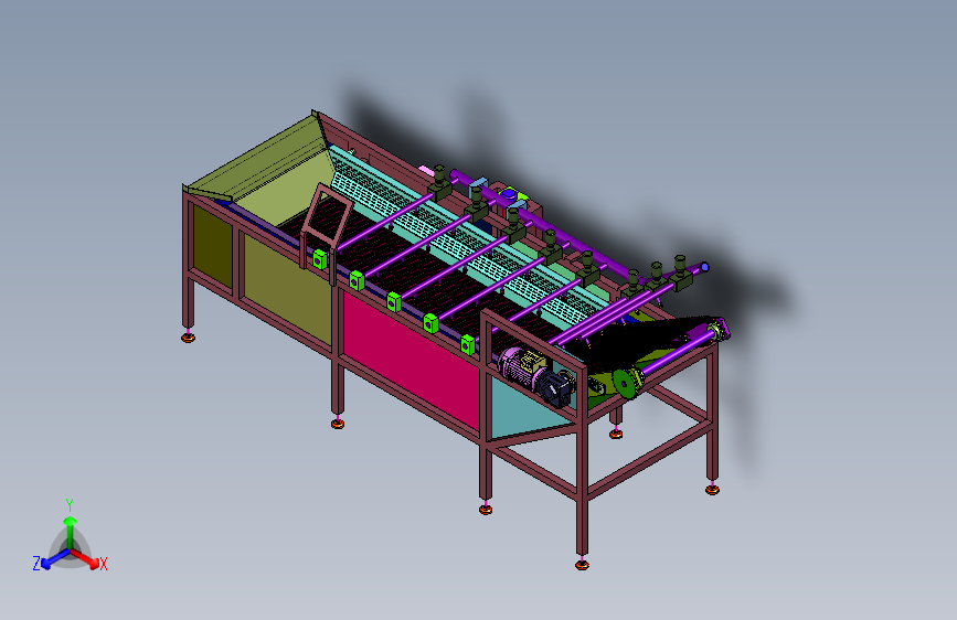 蔬菜洗烫生产线