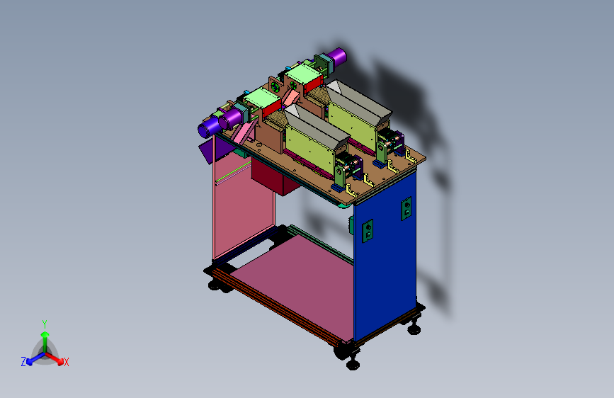双头切割机辅助工作台