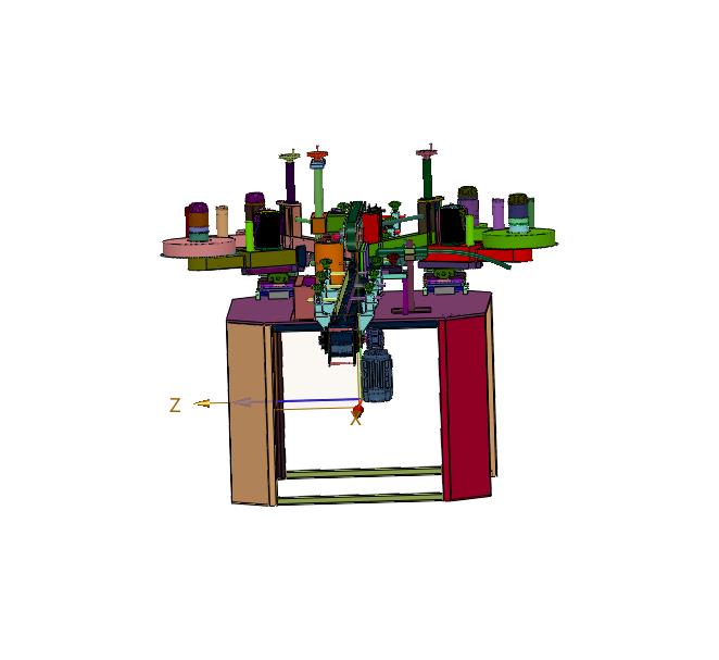 双排双列贴标机