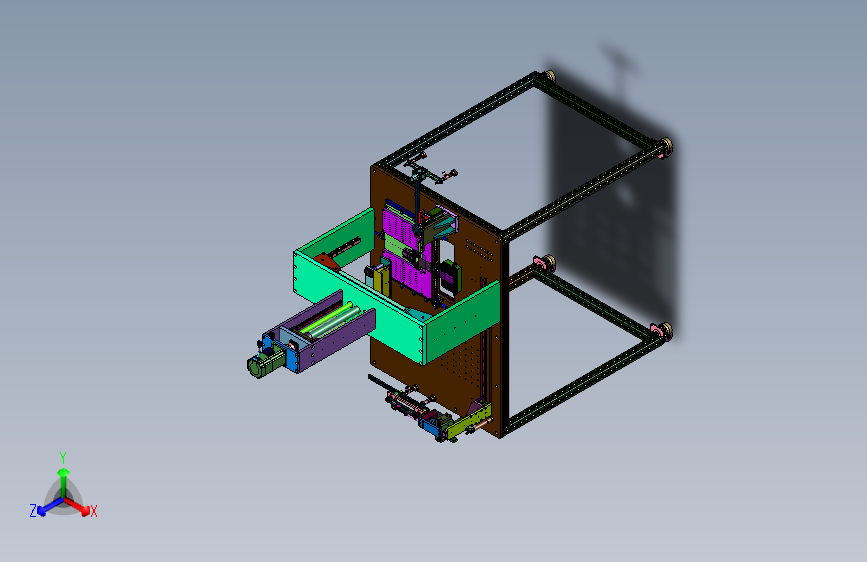 塑胶水口料的自动切割机