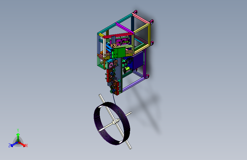 铜镍管的拉直设备