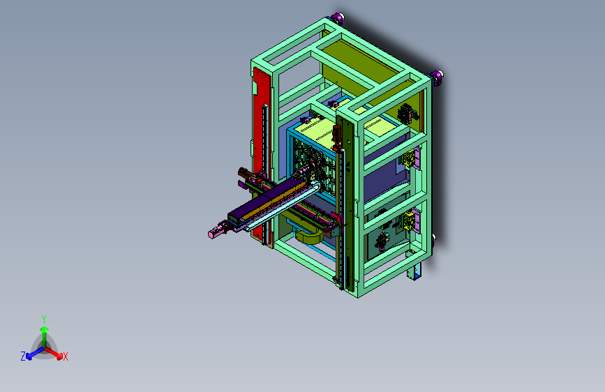 小车对接不停机上下料设备