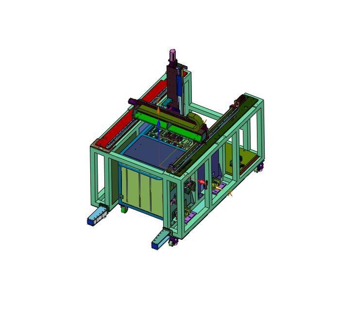 小车对接不停机上下料设备