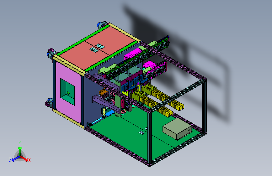 新能源驱动电机转子组装平台