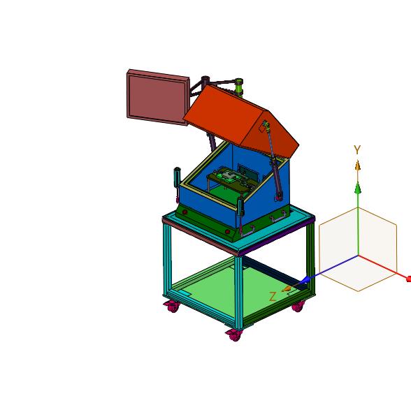 用于生产线上的射频检测系统