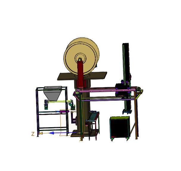 制砖生产线用砖组高效摆渡设备