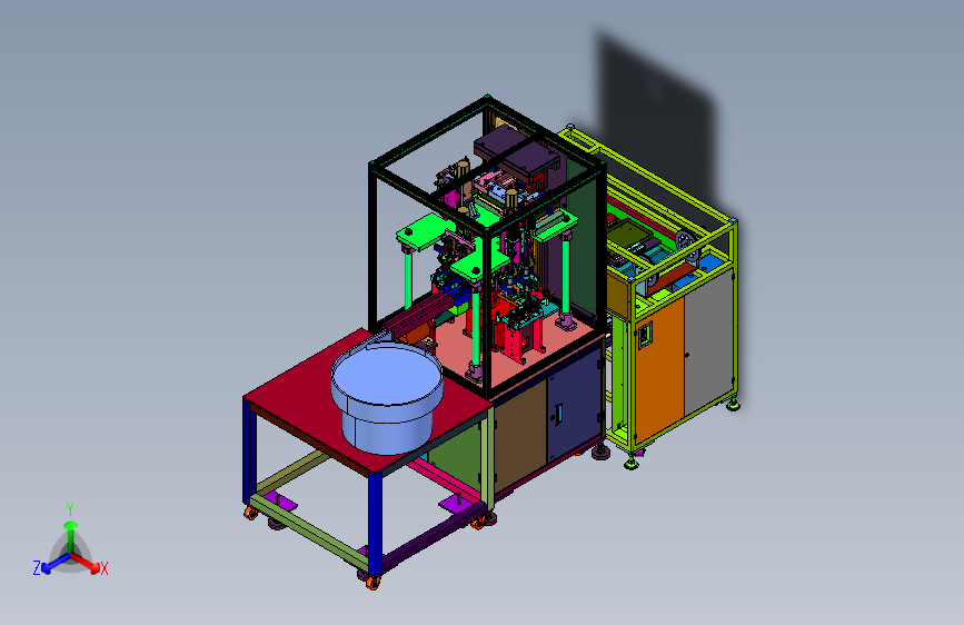 智能卡接件装配流水线