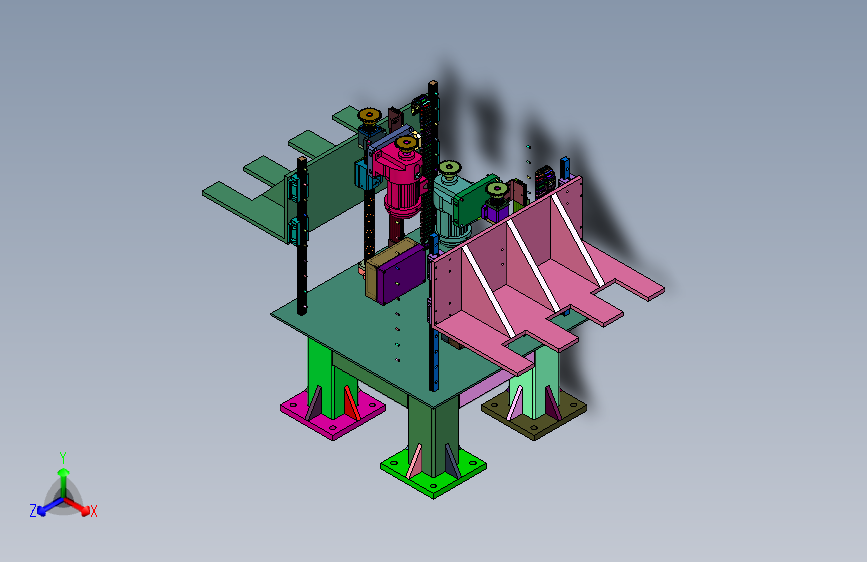 自动调平机械举升机组