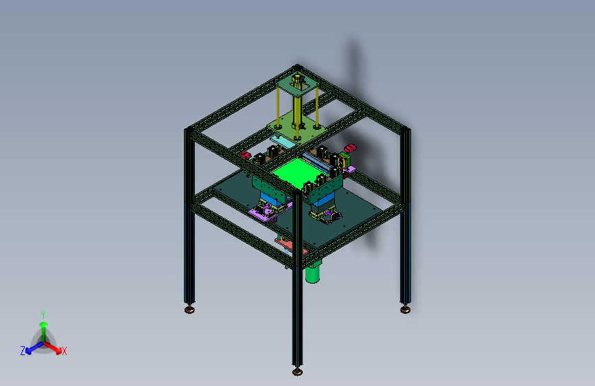 自动上下料的丝印机装置