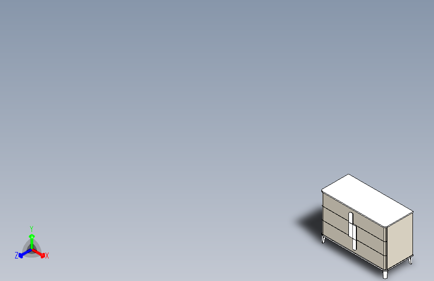 具有隐藏功能的抽屉。