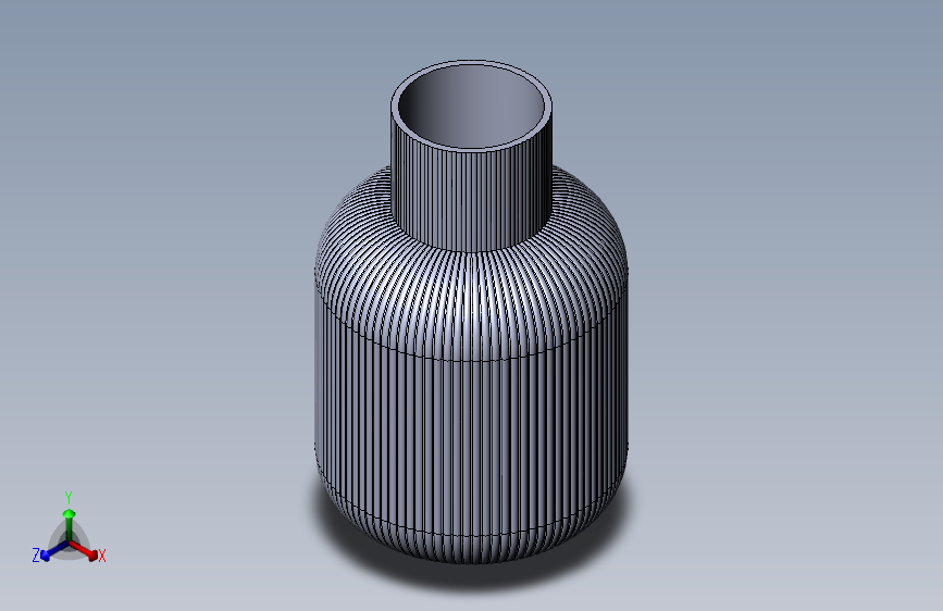 具有优美设计的花瓶。