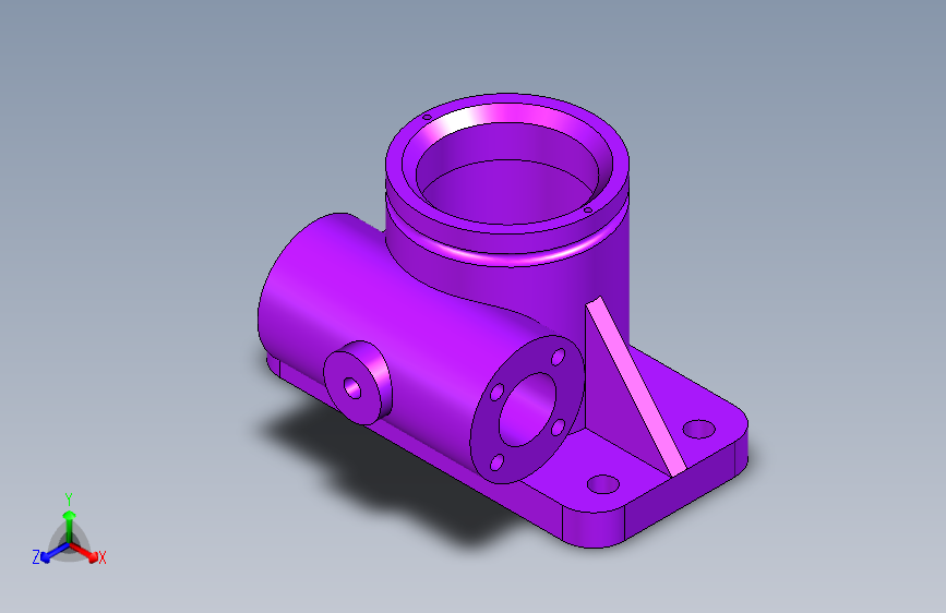 具有自动装配功能的Inventor设计，第7项练习。