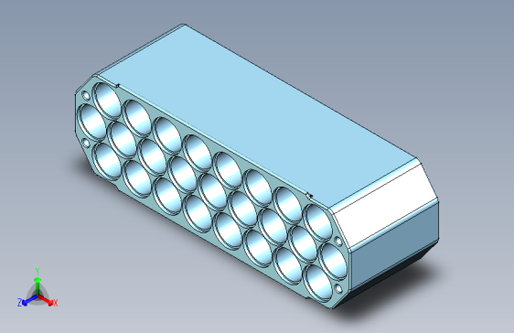 可叠放的12 GA弹壳容器