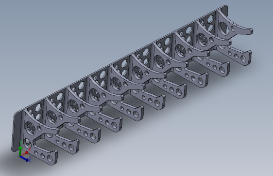 可扩展200%的Tie Rack