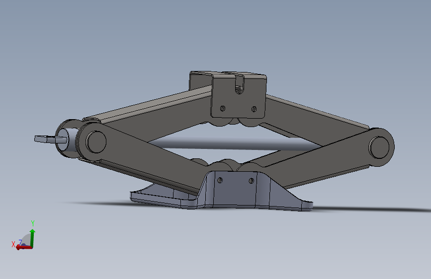可折叠的Halfords千斤顶