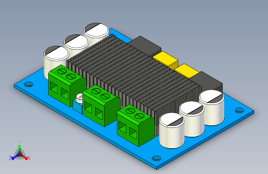 廉价高性能的单通道D类音频功放模块