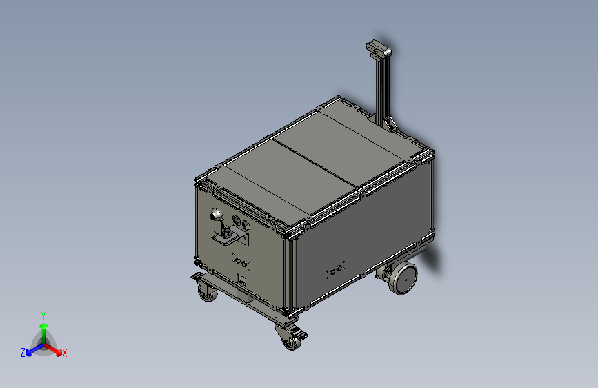铝框火灾机器人