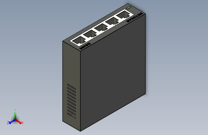 能源高效的5端口千兆以太网络交换机