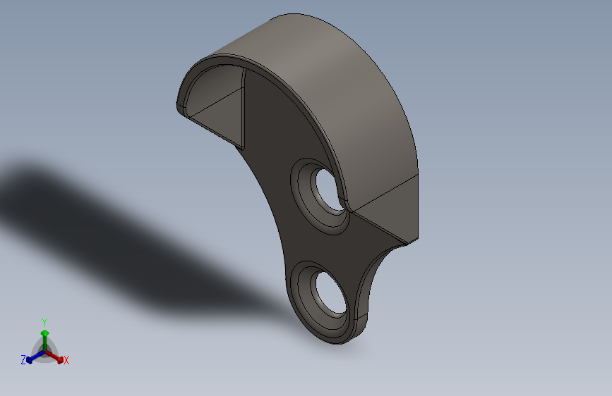 三孔塑料衣架支撑