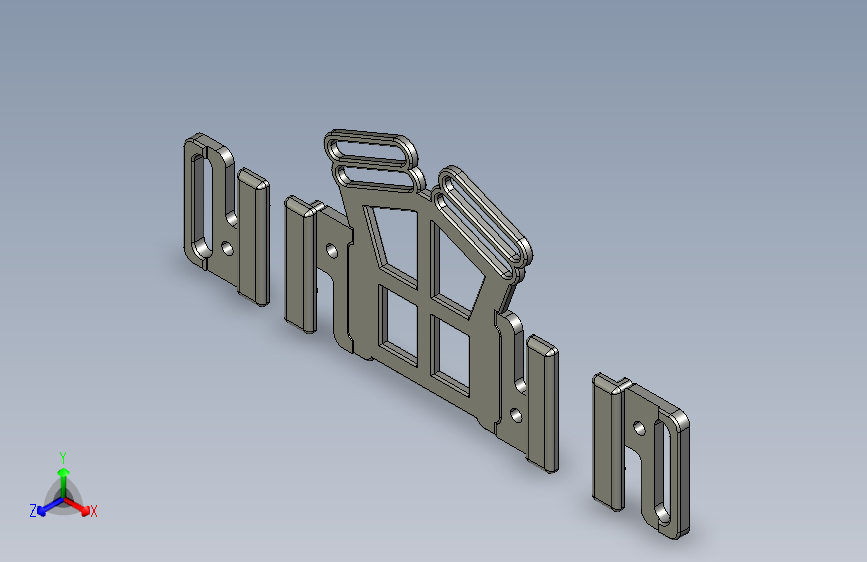 适用于CAD平台的工业几何形状。