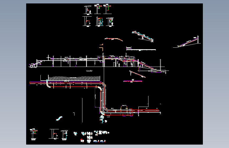适用于MAS (Kurunegala)的输送带系统绘图。