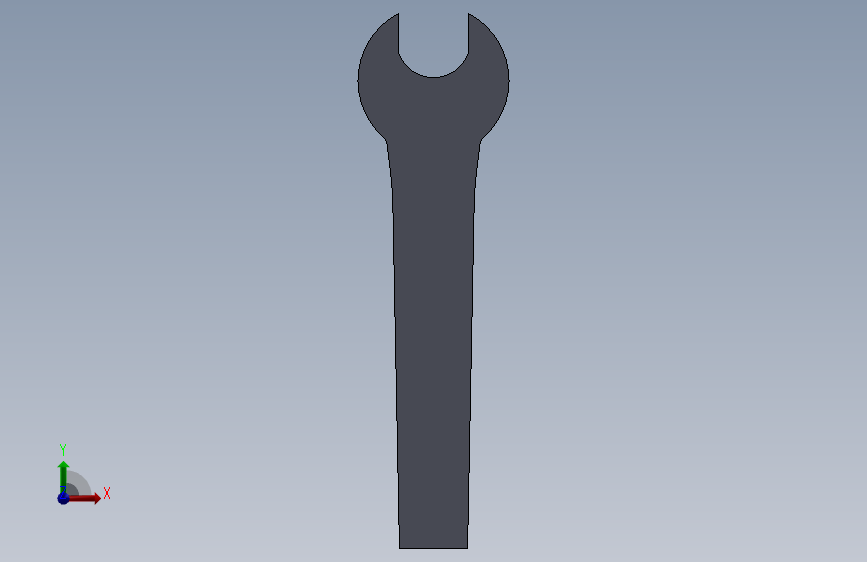 台湾制造的55mm国产钥匙。