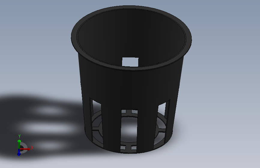 透气设计的Netpot。