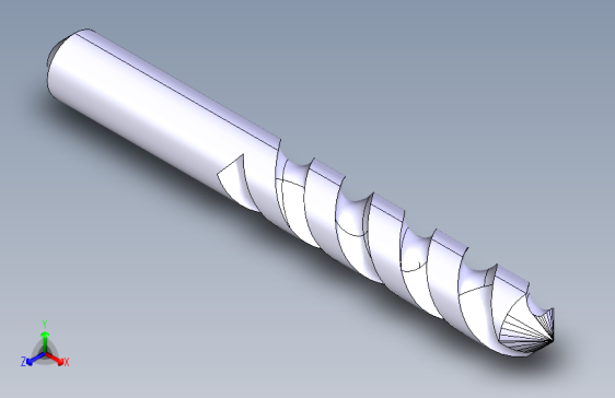 有高效切削功能的钻头