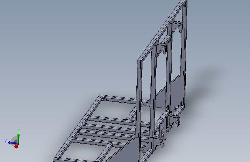 有静态分析功能的楼梯设计。
