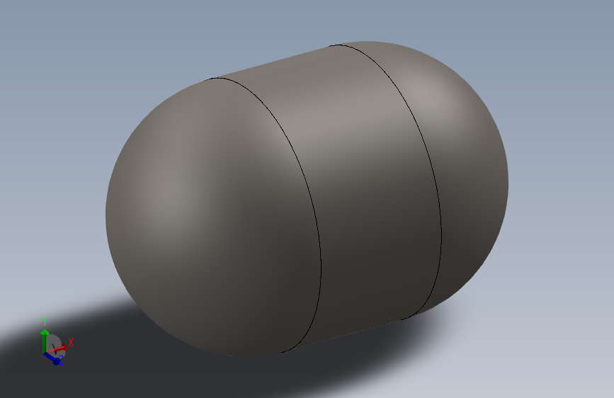 有限元分析用压力容器