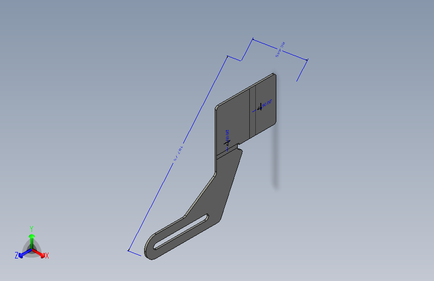 展开平铺模式的右侧和左侧金属板；砂轮磨床工具支架。