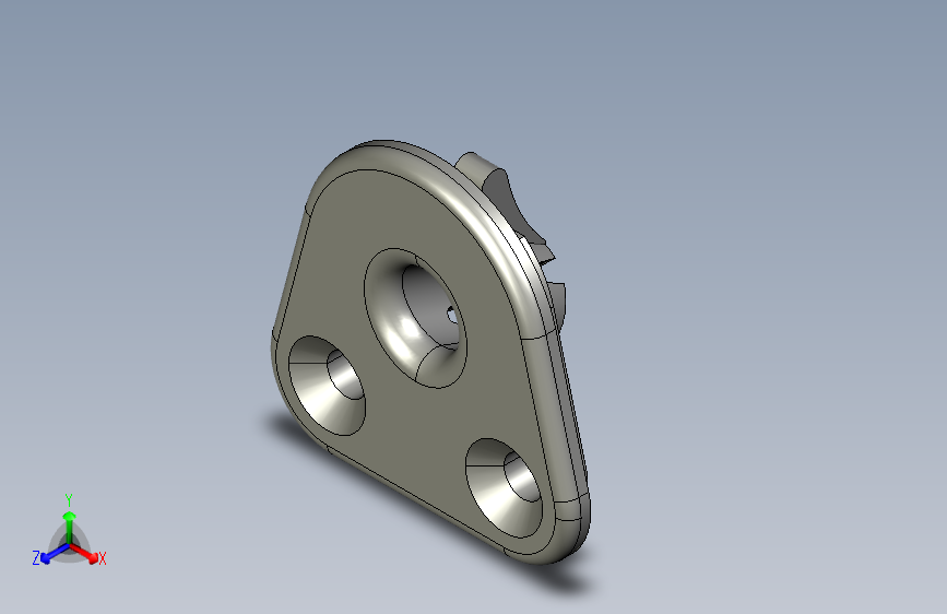 支撑太阳板的支架。