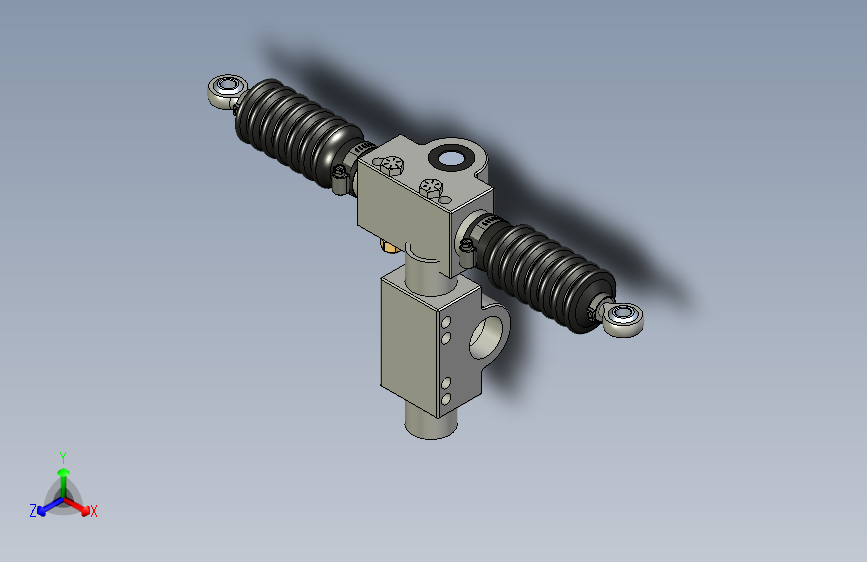 重型转向齿条。