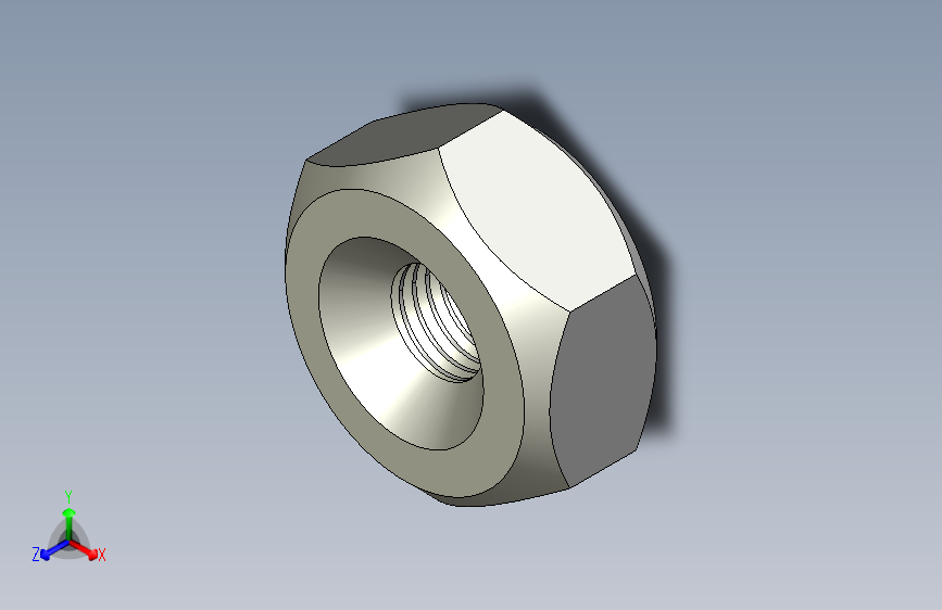 锥形座自动螺母