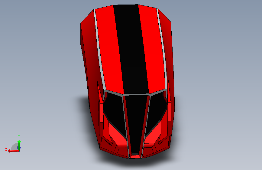 自设计拖拉机引擎盖