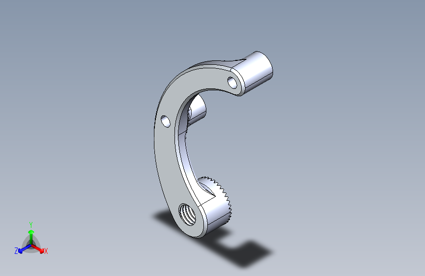 自锁后置焊接夹具