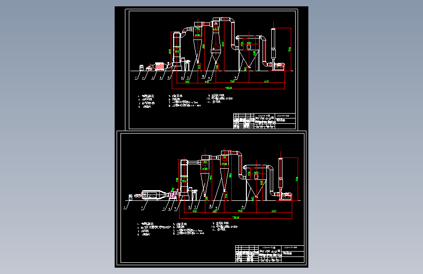 XSG-1200闪蒸干燥机（蒸汽加热）