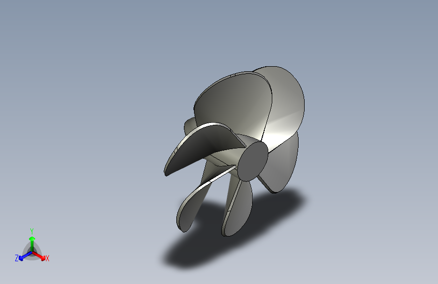 直径为350的风扇叶片