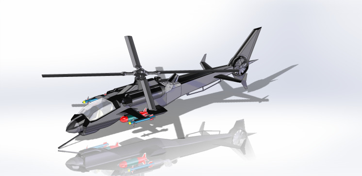 直升机简易造型