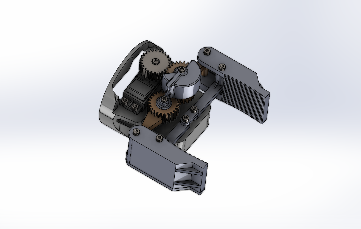 伺服抓取器结构