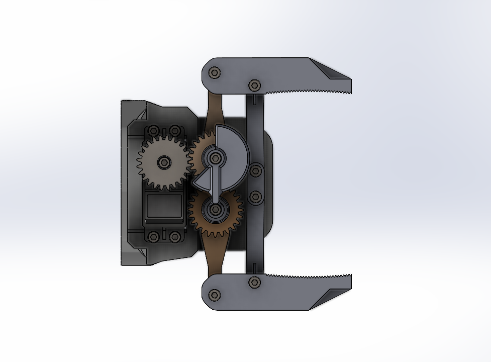 伺服抓取器结构
