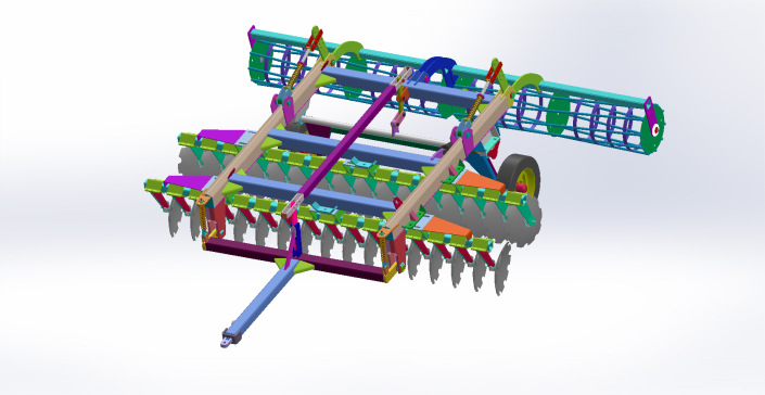 耕犁机土壤改良机
