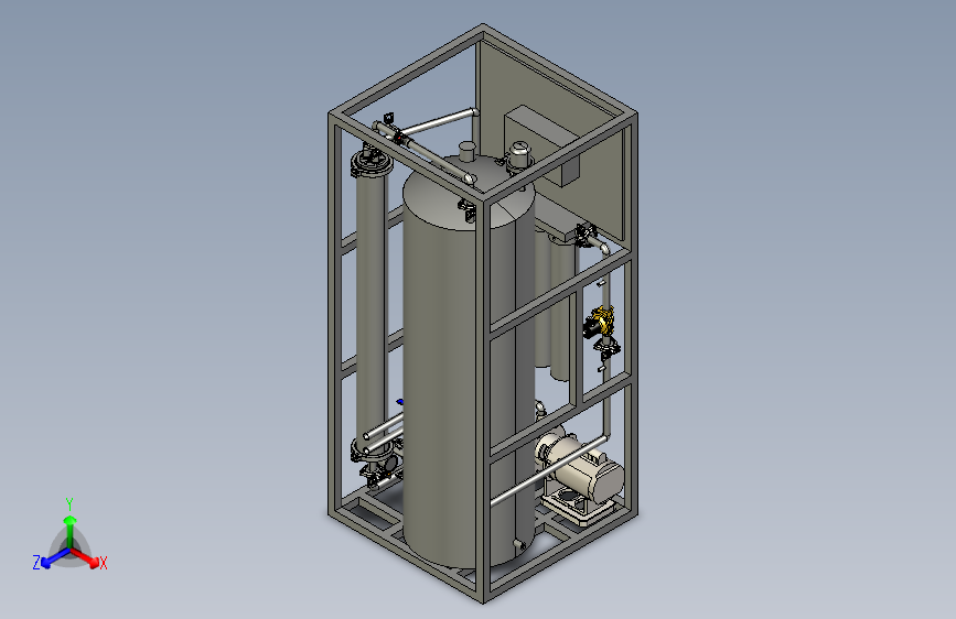 水过滤系统粗滤器 + RO滤器，容量 200L_1H