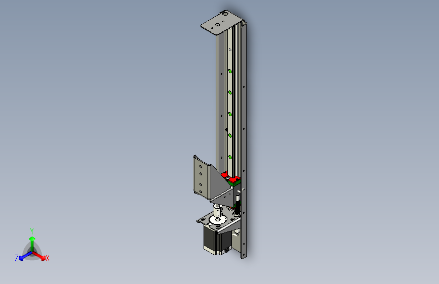 线性龙门架，行程500毫米