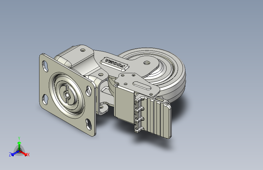 福马脚轮G-100-BSF,BRF