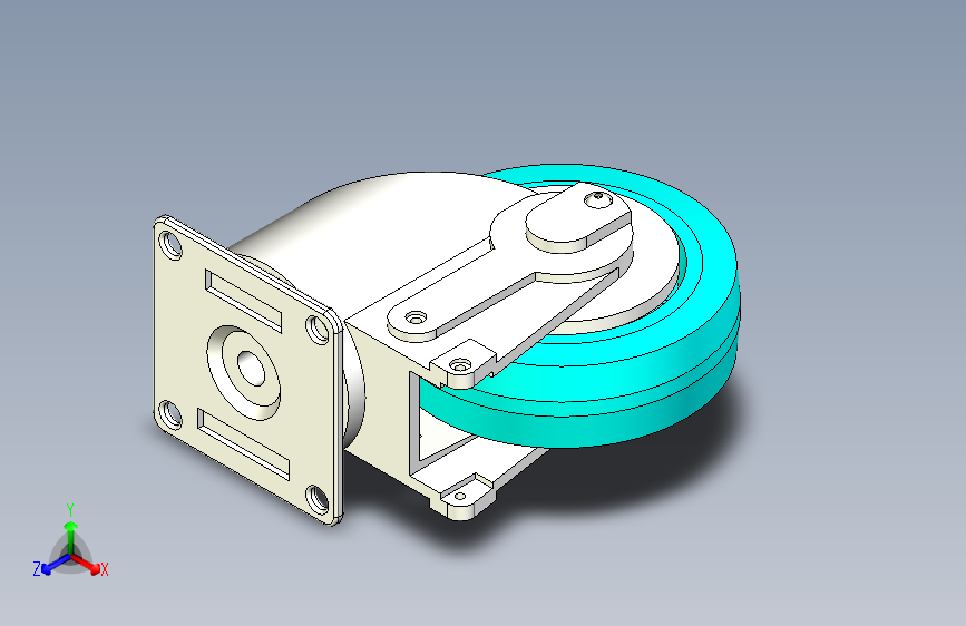 福马脚轮GDC-100-ASF